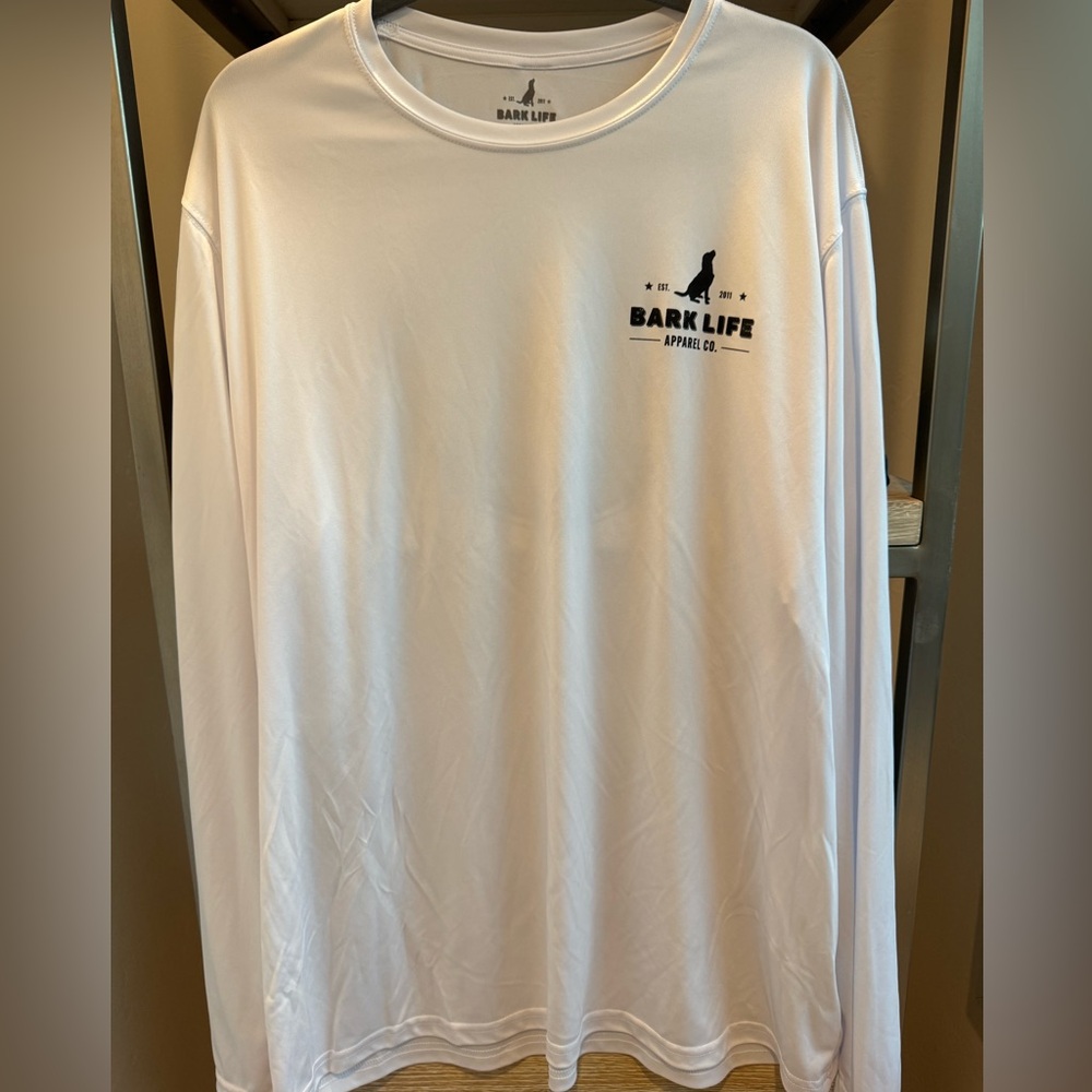 Bark life logo long sleeve tee 3xl